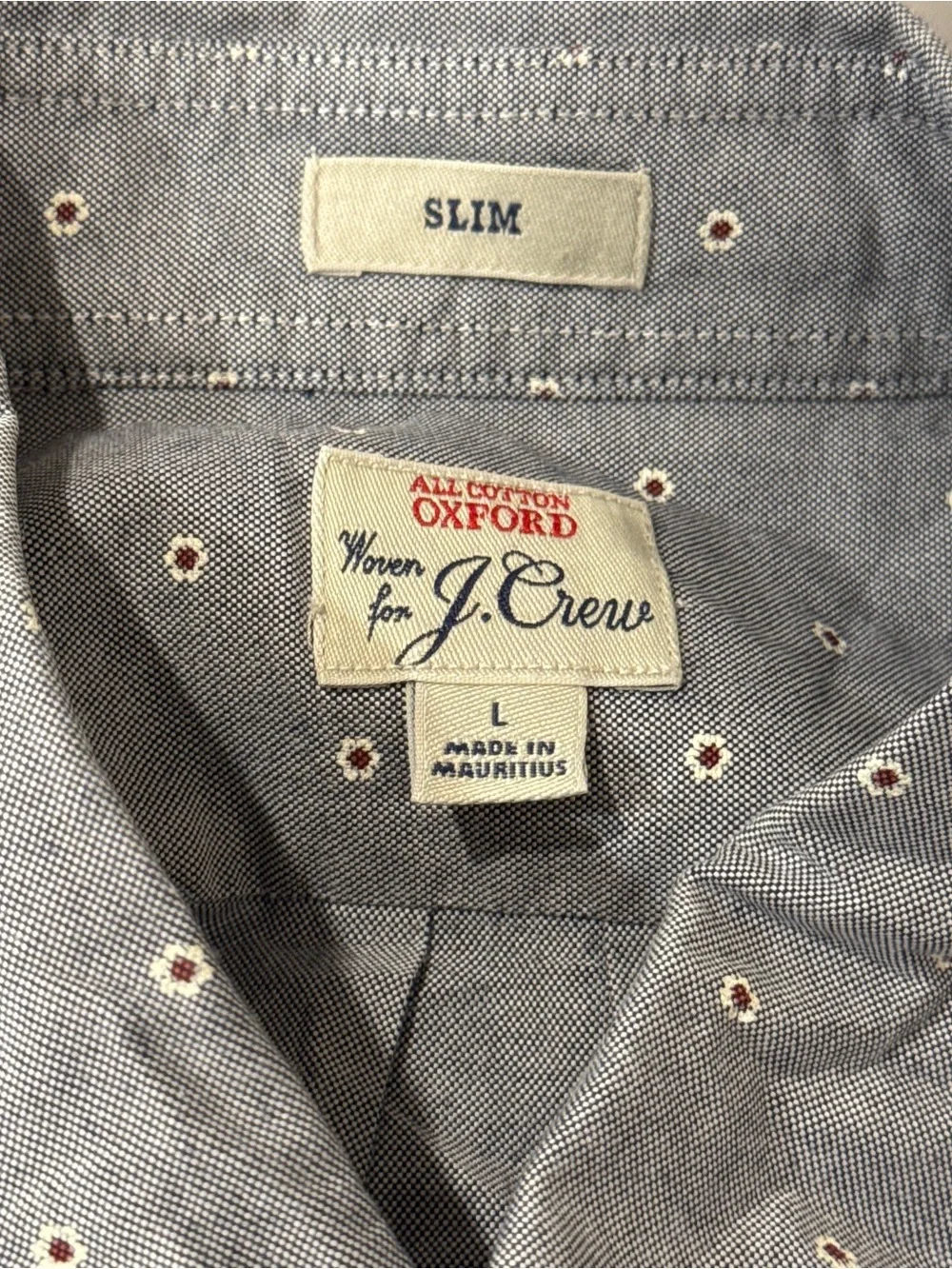 J. Crew crew slim